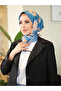 وشاح قطني مستورد بنمط روزا - 5