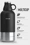 4 Multi-Cup Çelik Termos 1,9 LT. Black ST-212 - 2