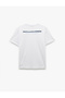 Embroidered Short Sleeve Crew Neck Cotton Regular Fit T-Shirt - 4