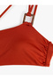 One Shoulder Bikini Top with Light Support Accessories - 5