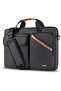 iCozzier 13-13.3 Inch Multi-Pocket Laptop Sleeve Briefcase Large Capacity Shoulder Bag Electronic Ac - 2