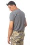 Gray Colored Cotton Short Sleeve Officer Subofficer Specialist Cavus Rutbeli Undershirt T-Shirt - 6