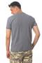 Gray Colored Cotton Short Sleeve Officer Subofficer Specialist Cavus Rutbeli Undershirt T-Shirt - 2