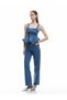 X Sima Tarkan - Cotton Straight Long Leg Normal Waist Jean Trousers - Straight Fit Jean 5Sal4020 - 2