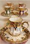 Madalyon Porcelain Hand Painted Coffee Cup Set - 6