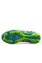 Unisex Football Shoes with Turquoise Yellow Patterned Socks - 4