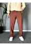 Old Money Pleated Baggy Fit Summer Linen Trousers with Elastic Waist - 6