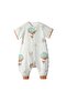 Hot Air Short Sleeve Baby Sleeping Bag, Breathable, Zippered