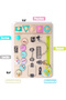 Placa senzoriala din lemn tip Montessori, multiple activități interactive - 3