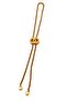 Angel Bag Accessory Pearl Chain Bag Drawstring Light Gold Color - 3