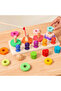 - 4 Column Tower And Magnetic Fishing Game - 2