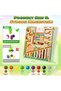 - Wooden Children Magnetic Number and Colour Maze - 3