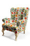 Patchwork Patterned Digital Looking Carpet Flooring Fabric. Sturdy Fabric with Cotton Lining - 4