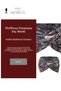 New Year, New Job, Birthday Gift Blue Burgundy Pattern Women's Headband for a Friend, Lover - 2