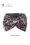 New Year, New Job, Birthday Gift Blue Burgundy Pattern Women's Headband for a Friend, Lover