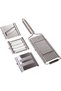 Functional 3-Head Fruit and Vegetable Slicer Grater Steel Professional Grater Chopper - 8
