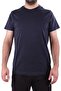 2300 Navy Blue Casual Cotton Basic Crew Neck Men's T-Shirt - 2