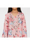 Ballet Print Kids Jalabiya - V-Neck and Stone Embellishments - 6