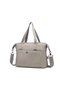 Nano Metallic Fabric Women's Shoulder Bag Bc 3127 - Mink - 2