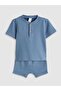 Lcw Baby Basic Baby Boy T-Shirt and Shorts 2-Pack