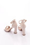 807 Women's Ankle Strap Heeled Shoes with Accessories - 3