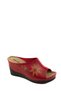 Women's Wedge Heel 7.5 cm Lightweight Comfortable Anatomical Women's Daily Slippers Comfortable Use All Day