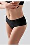 Laser Cut Seamless Hipster Panties C19212 Black - 2