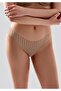 Laser Cut Seamless Slip Panties C19213 Cappucino