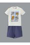 Lcw Baby Tom and Jerry Printed Baby Boy Shorts Suit
