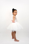 Glitter Rope Strap Snap Fastener Girls Body Fluffy Tutu Skirt Sequin Tulle Crop Set of 3 - 2