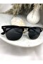 Square Black Gold Detail Sunglasses - 3