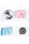 Stainless steel dish sponge holder with adhesive, multi-purpose hanger, 4-pack d-1 - 4