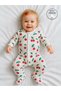 100% Cotton Baby Girl Booties Jumpsuit