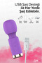 Modern Mini Wand Vibratör Pembe - 4