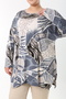 Women's Summer Long Sleeve Plus Size Tunic - 8