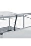 Greenhouse 100x100x85 cm Galvanised Steel Grey - 5