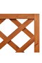 Corner Trellis Planter 40x40x150 cm Solid Fir Wood - 5