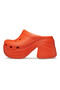 Classic siren clog clogs - lava - 3