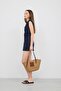 Vittoria Handmade Straw Bag Mink - 4