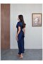 Satin Midi Dress - 5