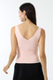 Women's Ladder Collar Knitwear Blouse - 6