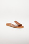 Women's Tan Daily Transparent Tape Comfortable Stylish Lightweight Durable Sea Pool Beach House Slippers with Inner Pad - 5