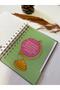 Atakids Lizy Planner with Bookmark |   17 X 13cm |   Spiral – Striped Page - 7