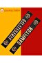 Licensed 25 Championship 5 Star Black Shawl Scarf
