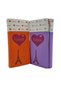 Set 2pcs Victoria Ladies Credit Card Trifold Clutch Wallet