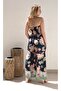 Violet Floral Jumpsuit - 3