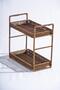 Nomad Two Storey Straw Rectangular Presentation Stand