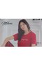 Mi̇hra-290-06-25 Women's Short Sleeve Cotton Pajama Set R2053 Sm-L-Xl 2XL - 2