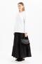 White-Stain Stitch Detailed Printed T-Shirt - 3