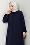 Large Size Ferace Navy Blue Hm2762 with Front Patch - 4